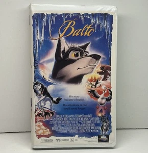 Balto VHS 1996 Video Tape 90s Animation Fonda Bacon Movie Clamshell Nearly New! - Picture 1 of 7