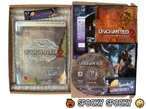 Uncharted 2 Among Thieves Limited Edition Collector's Box PS3 - UK PAL VGC - Picture 1 of 18