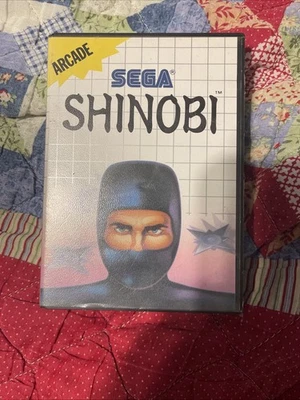 Shinobi (Sega Master System) Not Tested Recently- Authentic - Image 1 of 3