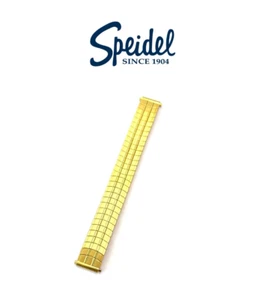 1293/32L Speidel watch bands 16-21mm twist-o-flex gold plated stretch - Picture 1 of 2