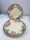 4 Franciscan Desert Rose Salad/Lunch  Plates 7 3/4” England or 8” USA