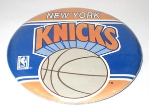 New York KNICKS NBA Team Logo Pinback Button 3 1/2" - Picture 1 of 1