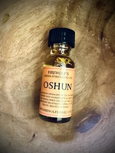 Orisha Oshun Ritual Oil - Handmade, Organic, Witchcraft, Hoodoo, Wicca, Conjure - Photo 1 sur 1