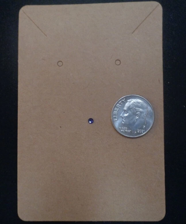 Parafuso magnético de nariz falso ametista 1,5 mm facetado Swarovski cristais flatback - Imagem 1 de 4