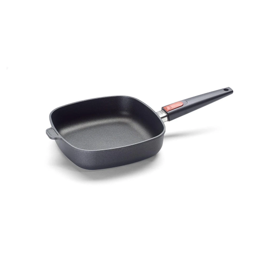 Woll nowo 1624IL Titanium Induction Gusspfanne mit Abnehmbarem Griff