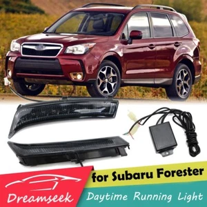 Nueva luz de marcha diurna LED TFL para Subaru Forester 2013-2018 DRL lámpara de luz - Imagen 1 de 10