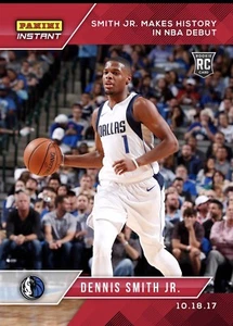 Panini Instant NBA #18 2017-18 Dennis Smith Jr. hace historia en su debut en la NBA - Imagen 1 de 1