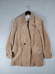 Mango suit jacket blazer size medium casual corduroy - Picture 1 of 14