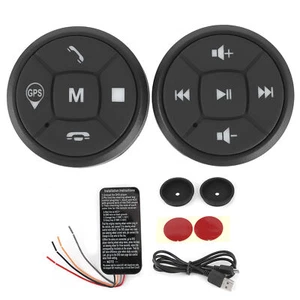 Steering Wheel Control Button Volume GPS Wireless Controller Switch - Picture 1 of 12