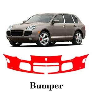 bumper PreCut PPF Paint Protection Film For Porsche Cayenne Turbo 2003-2006 - Picture 1 of 6