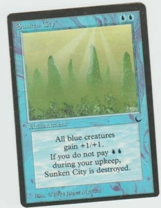 Sunken City - Magic the Gathering MTG The Dark  - Picture 1 of 1