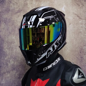 DOT Approved Double Lens Motorcycle Helmet Full Face Casco Moto Motorbike Helmet