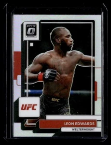 2023 Donruss Optic UFC Leon Edwards Optic Holo #3 - Picture 1 of 2