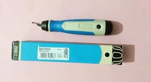 New  2pc NOGA NG1000 / NG1001 Burr Handle  + 2pc  BS1010 Blade  Deburring Tool - Picture 1 of 4