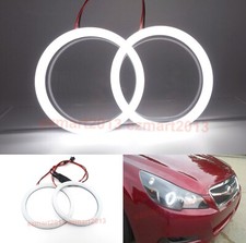 cotton LED halo rings for Subaru Legacy 2007-14 Headlight Angel Eyes Corona DRL