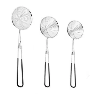 Skimmer Strainer Small Skimmer Ladle for Fruits, Vegetable Fryer Frying Food - Picture 1 of 17