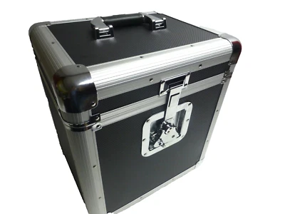 Caja de discos de 12" o LP estuche estilo euro con capacidad para 60 discos de vinilo Foto 1 de 4