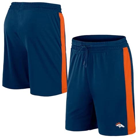 Men's Denver Broncos Workout Sweatpants Sports Jogging Training Loose Shorts Cover