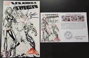 Uncanny X-Men (2016) #1 Campbell Exclusive Sketch Variant SIGNED Cullen Bunn - Picture 1 of 6