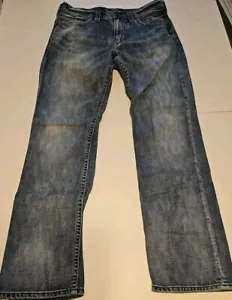 Silver Jeans Company Mens Grayson Heritage Size 33x34 Classic Fit Straight Leg - Picture 1 of 14