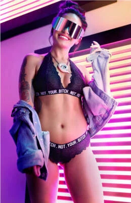 CONJUNTO BRALETTE NÃO É SUA CADELA - Imagem 1 de 4