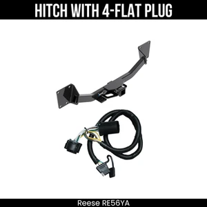 Reese Trailer Hitch + 4Way Wiring For 17-23 GMC Acadia 84023 2" Receiver Class 3 - Picture 1 of 2