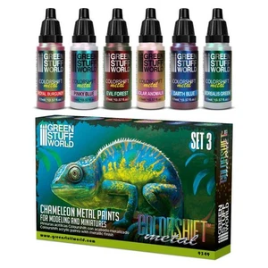 Green Stuff World Chameleon Acrylic Paint Set 3 - Picture 1 of 3