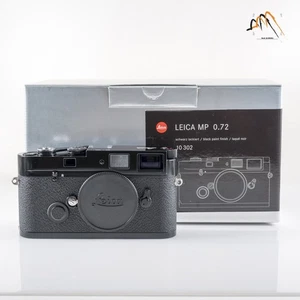 Leica MP 0.72 Black Paint Film Rangefinder Camera #88614 - Picture 1 of 12