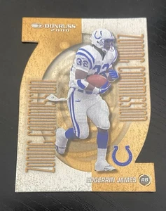 Donruss Zoning Commission 2000/1000 Edgerrin James #ZC-8 Colts - Imagen 1 de 2
