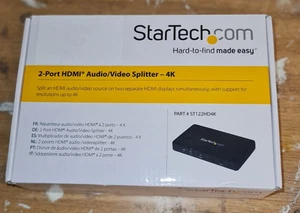 StarTech Com 4 porte HDMI splitter audio/video 4k - Foto 1 di 2