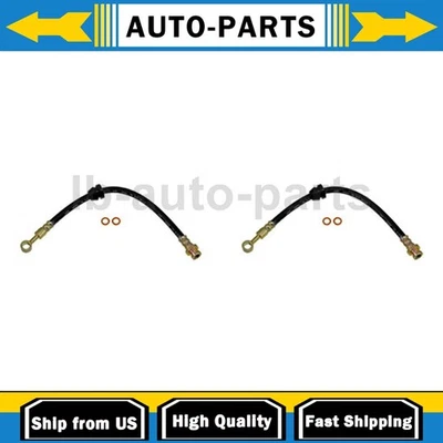 For Pontiac G3 2007-2009 Pontiac Wave 2005-2008 Dorman Brake Hose Front 2x - Image 1 of 4