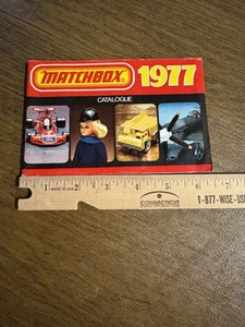 Vintage 1977 Matchbox Toy Catalog 77 Pages Brochure. Great Condition See Pics. - Picture 1 of 2