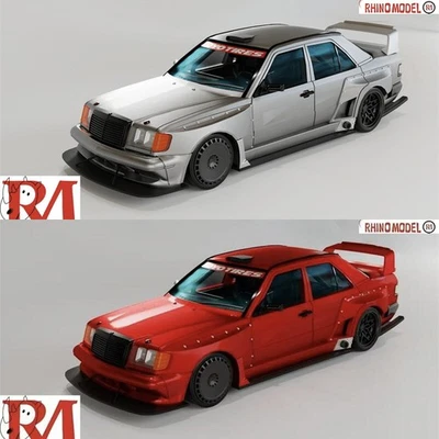 Rhino Model RM 1:64 W124 Diecast Model Car - Image 1 of 4