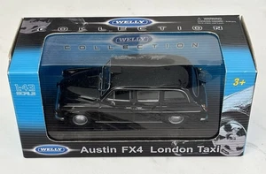 Vintage Willy Austin Black FX4 London Taxi 1:43 – Sealed, Bubble Detached - Picture 1 of 8