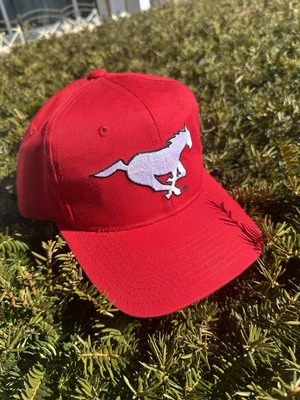 Vintage Smu Mustangs Starter Gen1 Twill NWOT SnapBack Hat Cap  - Image 1 of 4