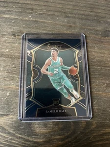 LAMELO BALL 2020-21 Panini Select Concourse Blue Prizm RC #63 Rookie Hornets - Foto 1 di 2