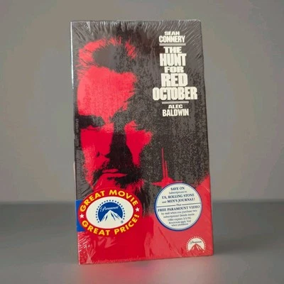 The Hunt For Red October VHS Tape. Sealed. New - Image 1 of 3