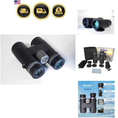 8x42 Binoculars for Bird Watching Hunting Travel Waterproof Fogproof Shockproof - Image 1 of 4