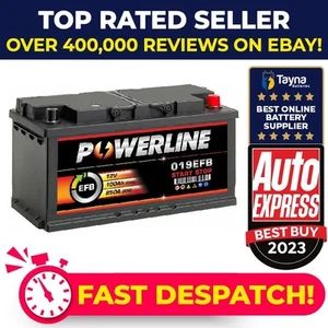 EFB Battery fits PORSCHE CAYENNE 2002 on Stop Start 019 EFB 850A 100Ah Powerline - Picture 1 of 4