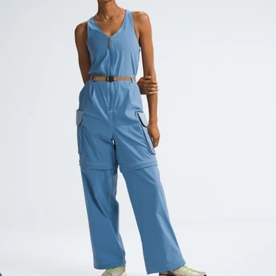 The North Face 女式 V 级探路者蓝色大号  — 第 1/4 张图片