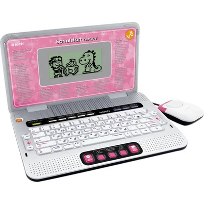 Vtech 80-109794 Schulstart Laptop E, pink - Bild 1 von 3
