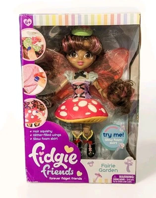Fidgie Friends Fairie Garden Butterfly-Winged Doll - Image 1 of 3