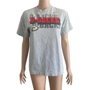 Arizona Diamondbacks Tshirt Mens Large Nike Gray Stretch - Picture 1 of 8