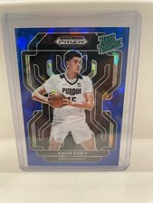 2022 Prizm Draft Picks Zach Edey #RP-ZED Rated Prospect Blue Cracked Ice /99 
