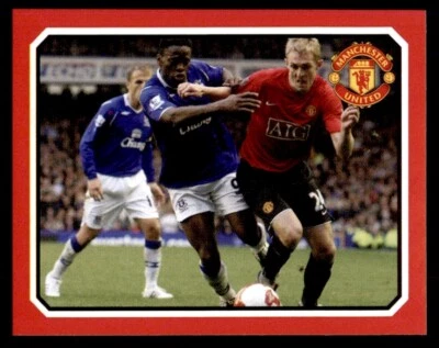 Panini Manchester United 2008 - Manchester United v Everton - Fletcher No. 194 - Image 1 of 2
