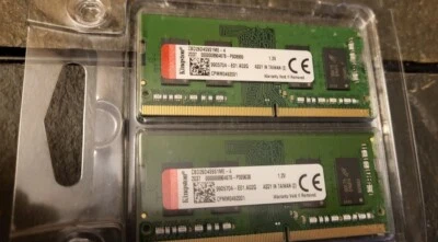 Kingston 8GB (2x4GB) DDR4-2666 SO-DIMM  Laptop/Console RAM Nearly New! - Image 1 of 2