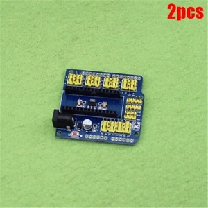 2Pcs Arduino Nano V3.0 I/O Expansion Board Micro Sensor Shield Uno R3 Leonard ue - Picture 1 of 2
