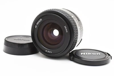 N Mint Nikon AF Nikkor 24mm f2.8 D Wide Angle Prime Lens From JAPAN  2403126 - Image 1 of 4