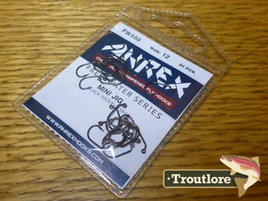 24 x AHREX FW550 #12 FRESHWATER JIG HOOKS NEW FLY TYING MATERIALS TROUTLORE - Picture 1 of 4