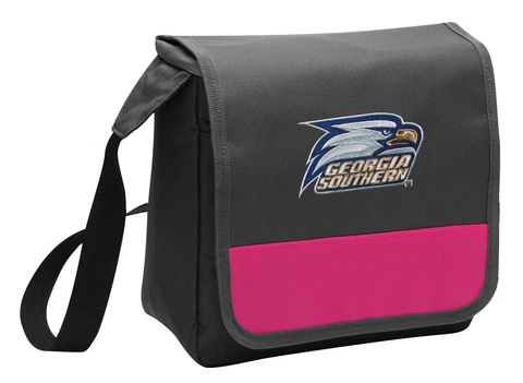 Georgia Southern Eagles Lunch Bag Cooler Ladies Lunchbox COOL MESSENGER STYLE! Cover